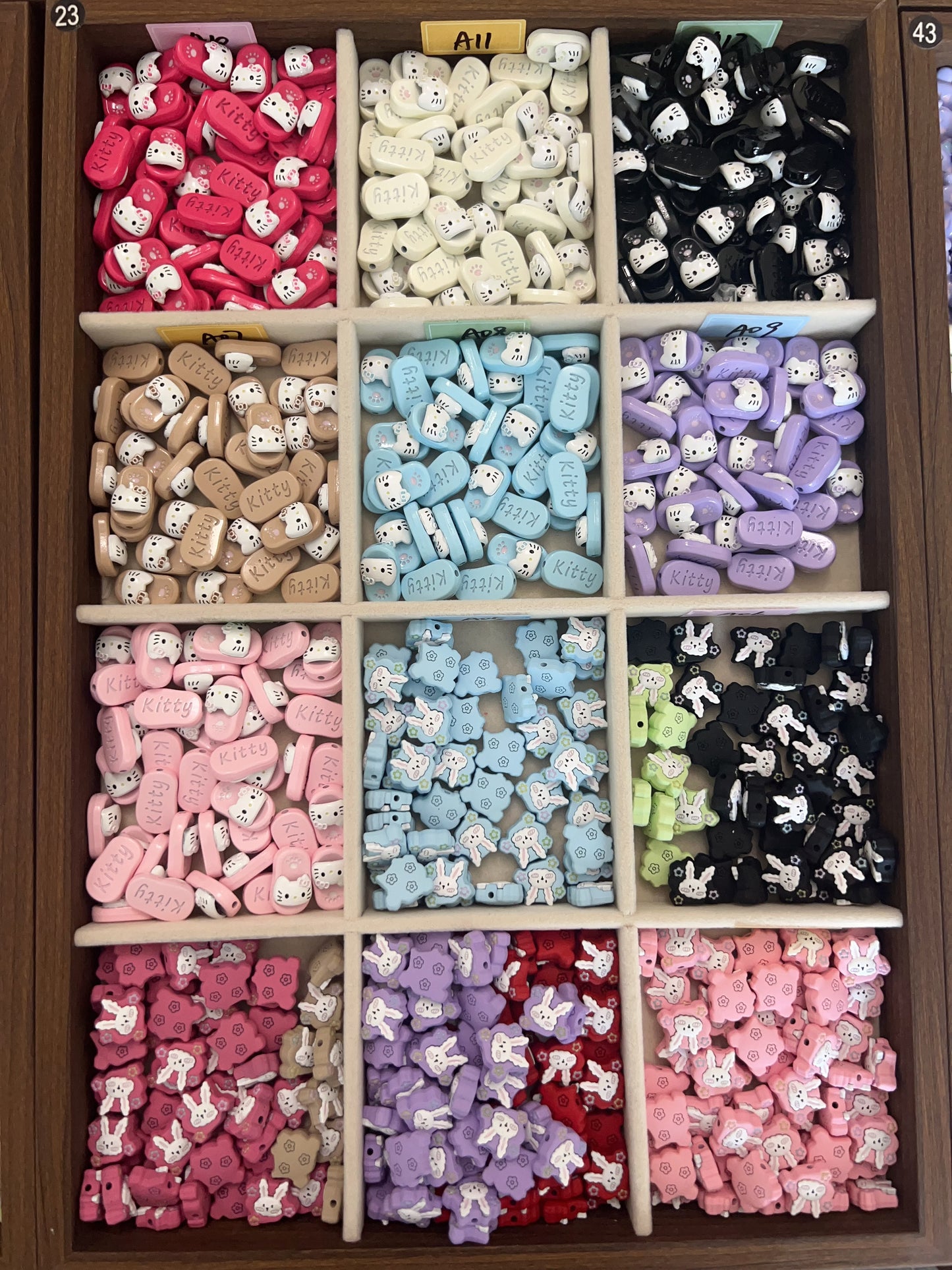 Metal beads 500g